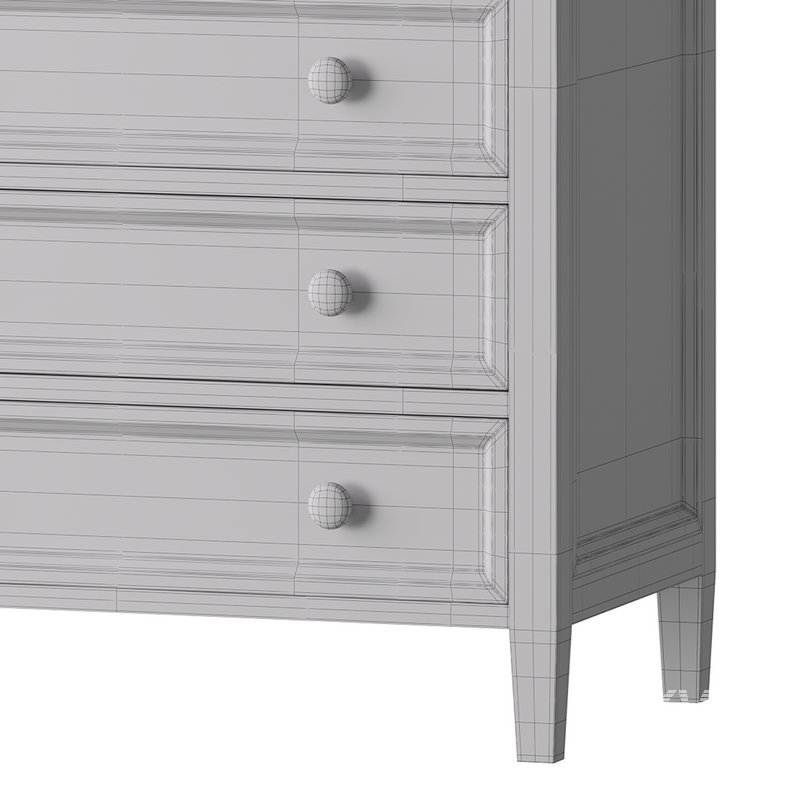 Harbor Grey 5-Drawer Chest - Image 18