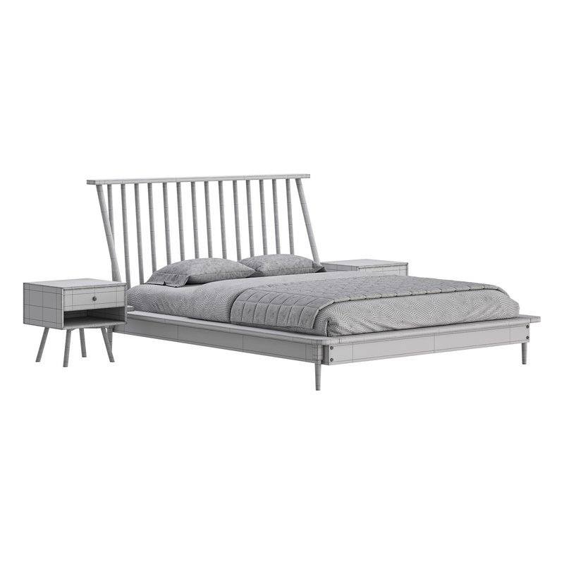 Walker Edison Modern Boho bed - Image 16