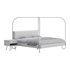 Gracia King Upholstered Canopy bed - Thumbnail 18