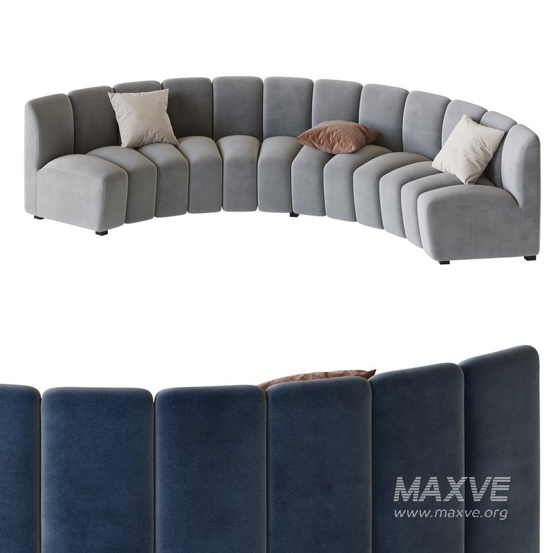 Lando modular curved seat - Image 19