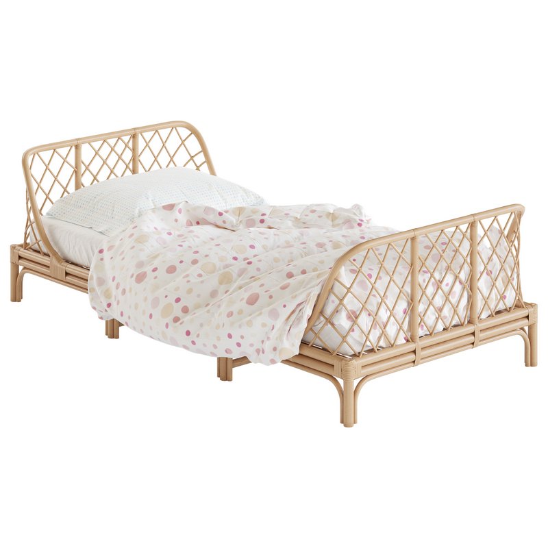Katsuki Rattan Bed - Image 15