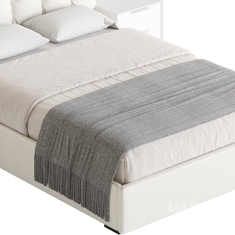 White Modern Twin Bed - Image 18