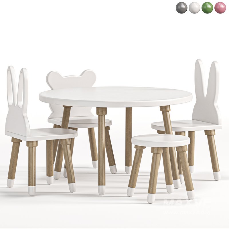 Children’s table and chair set - Image 3