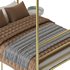 Mainstays Metal Canopy bed - Thumbnail 21