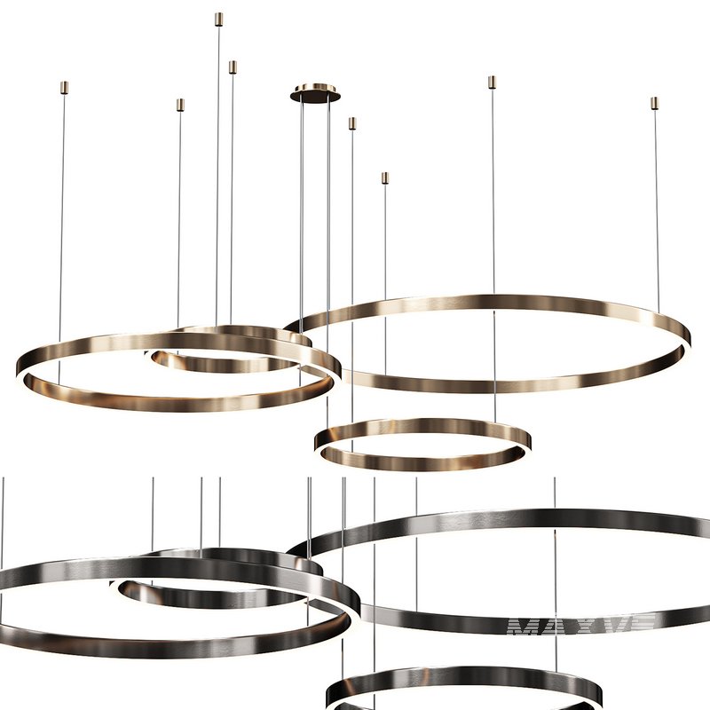 KUKHO GOLDEN CIRCLE LAMP - Image 1