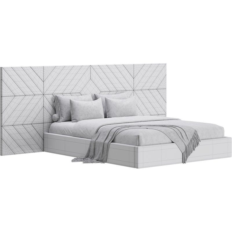 Colorado BED with wide headboard I - Image 18