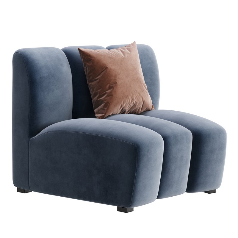 Lando Modular Curved Seat II - Image 1