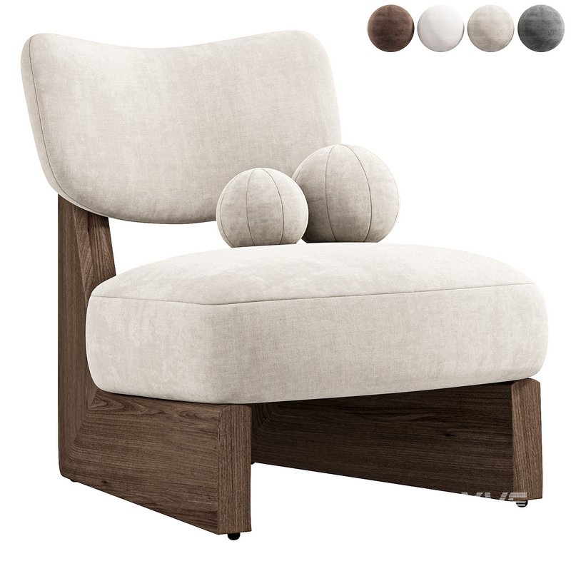 Solange Performance Boucle Armchair By Castlery - Image 4