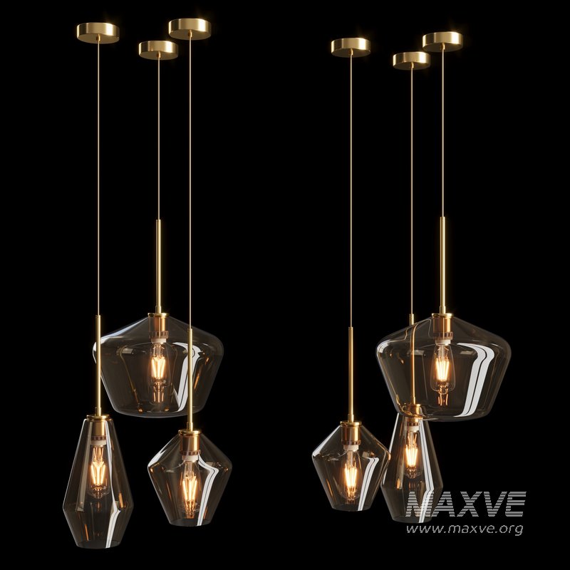 Nordic Modern Glass Pendant lights - Image 1