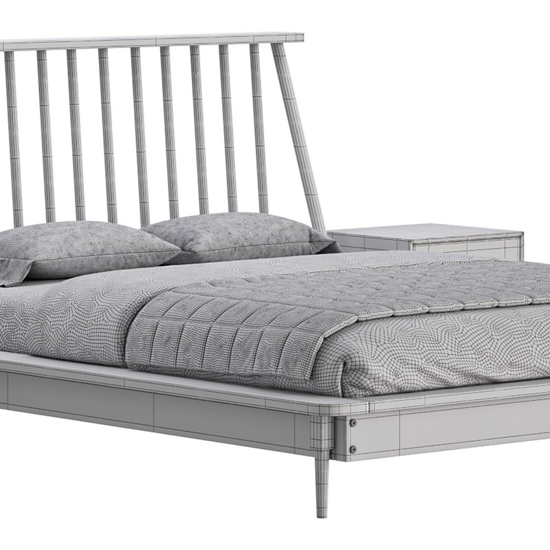 Walker Edison Modern Boho bed - Image 20