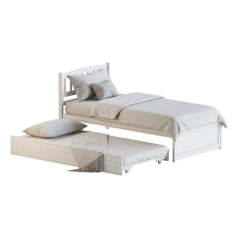 Twin Size Platform Bed - Image 18