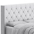 Fabric Low Profile Double Bed Frame with Nail Snaps - Thumbnail 19