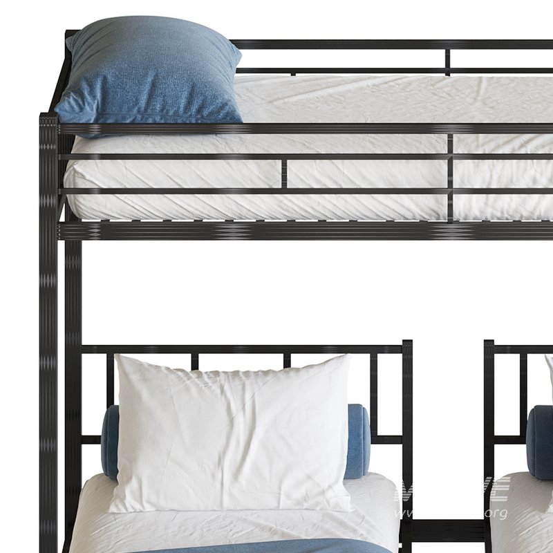 Metal Triple Bunk Beds - Image 20