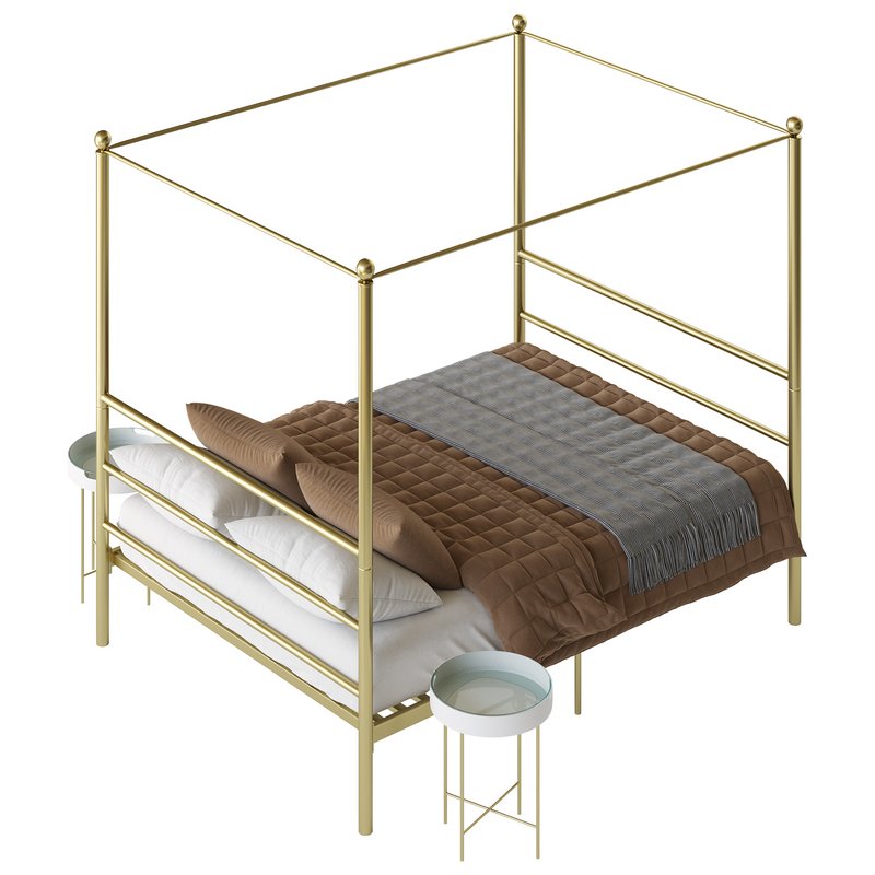 Mainstays Metal Canopy bed - Image 19