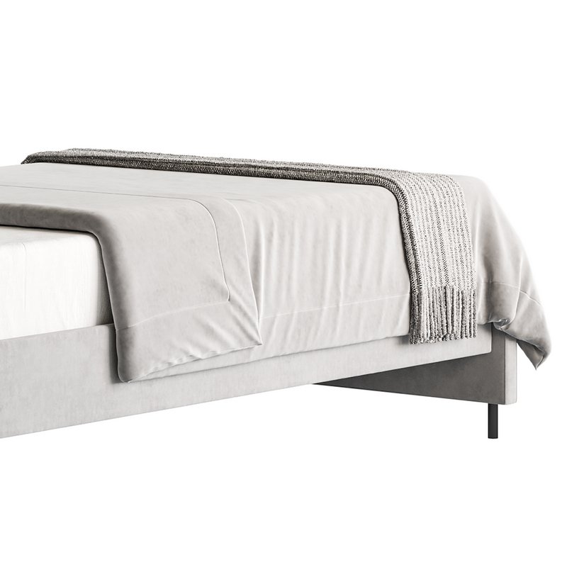 Upholstered bed frame - Image 19