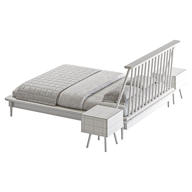 Walker Edison Modern Boho bed - Image 21