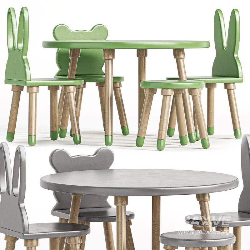 Children’s table and chair set - Image 1