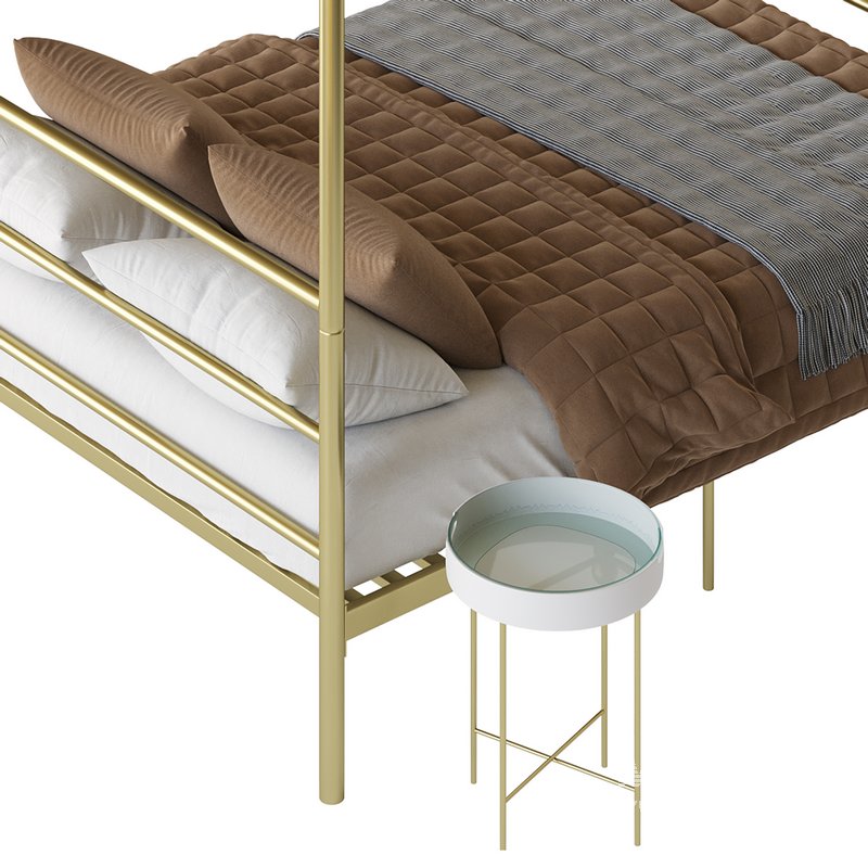 Mainstays Metal Canopy bed - Image 20