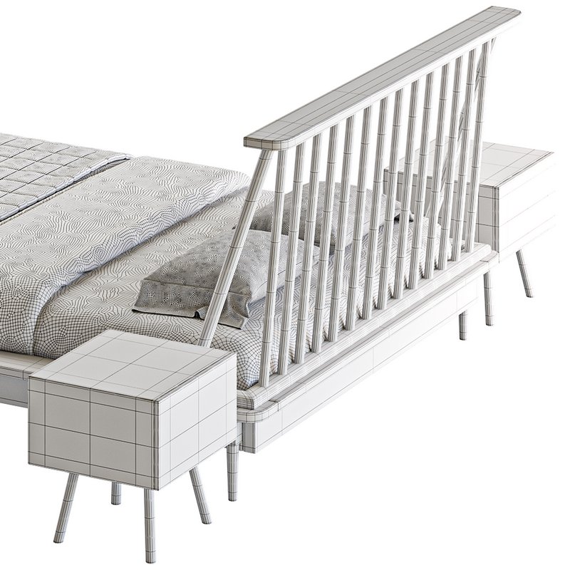 Walker Edison Modern Boho bed - Image 22