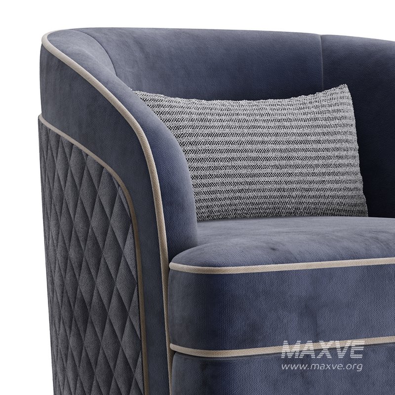 FH-7272 Boston Arm Chairs Pair - Image 2