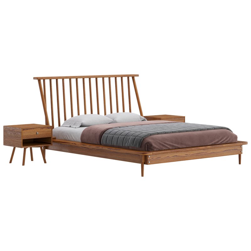 Walker Edison Modern Boho bed - Image 2