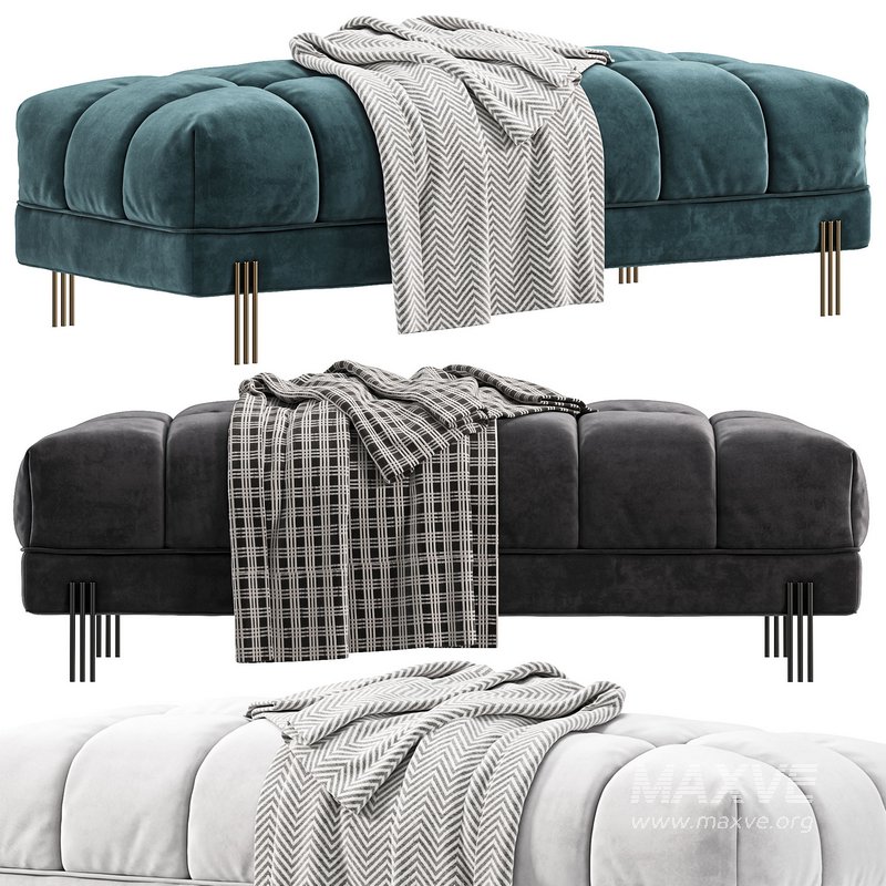 Sienna Bench By Eichholtz - Image 2