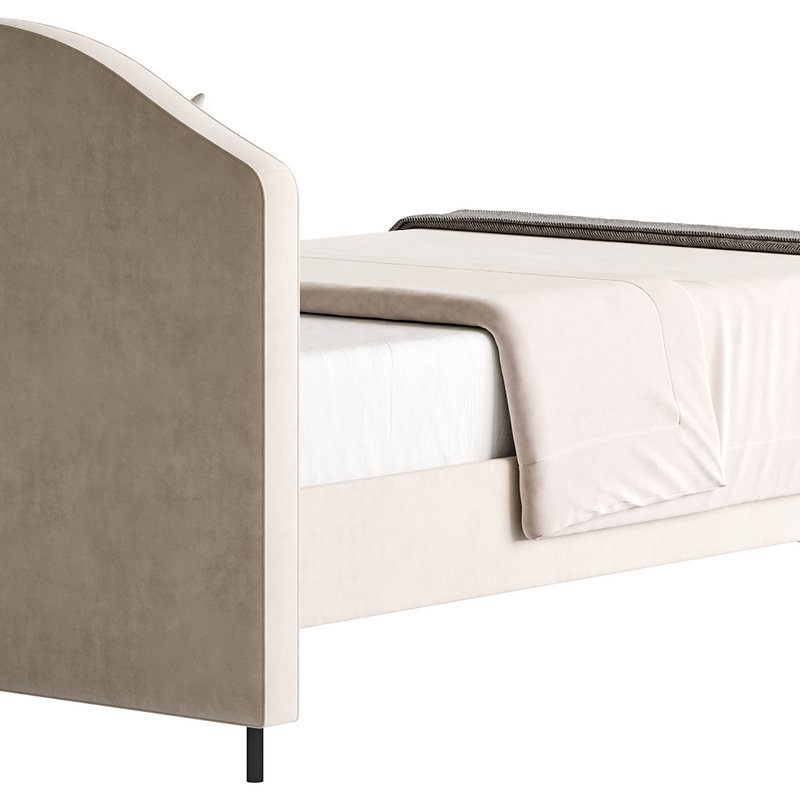 Upholstered bed frame - Image 23
