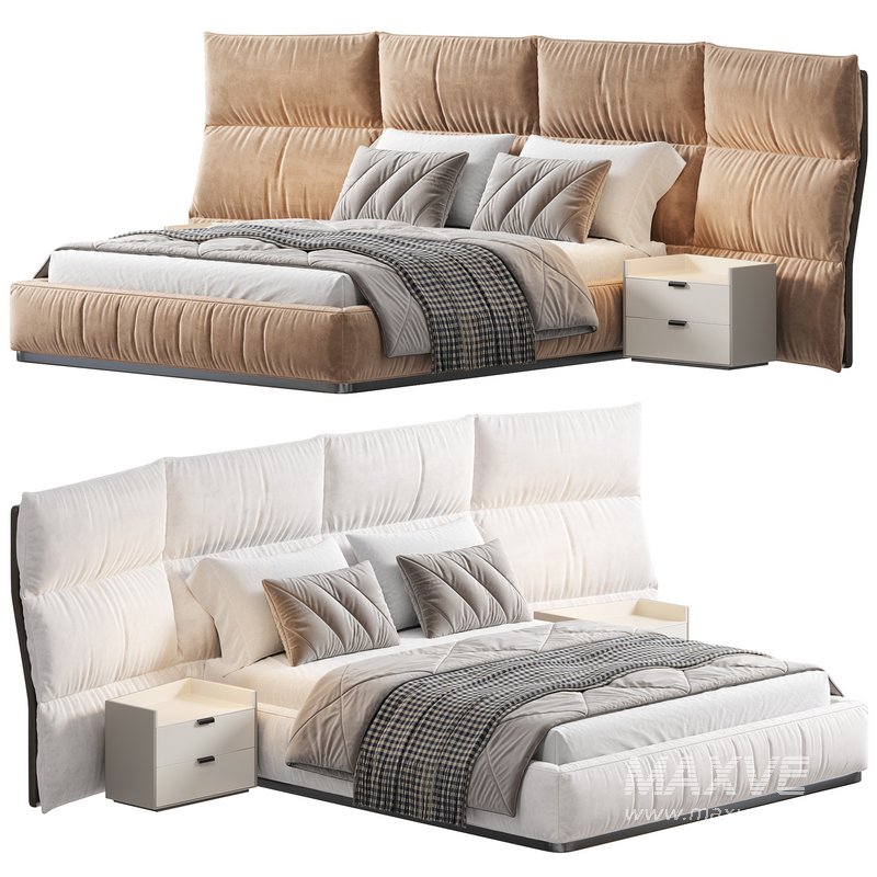 Palau Large Bed by La Conca - Image 1