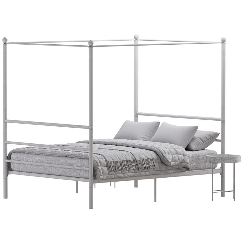 Mainstays Metal Canopy bed - Image 22