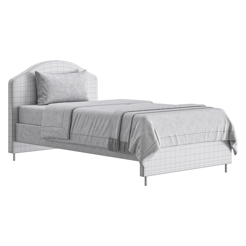 Upholstered bed frame - Image 22