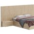 Batten White Oak King Plinth-Base Storage bed - Thumbnail 2