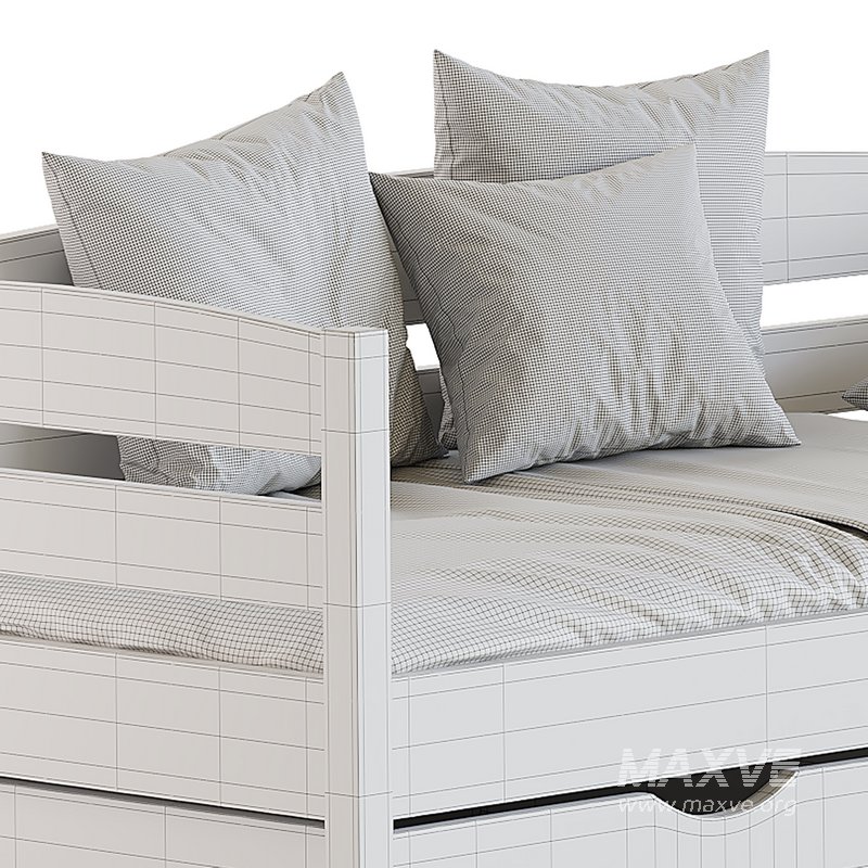 Alina bed with drawers - Image 23