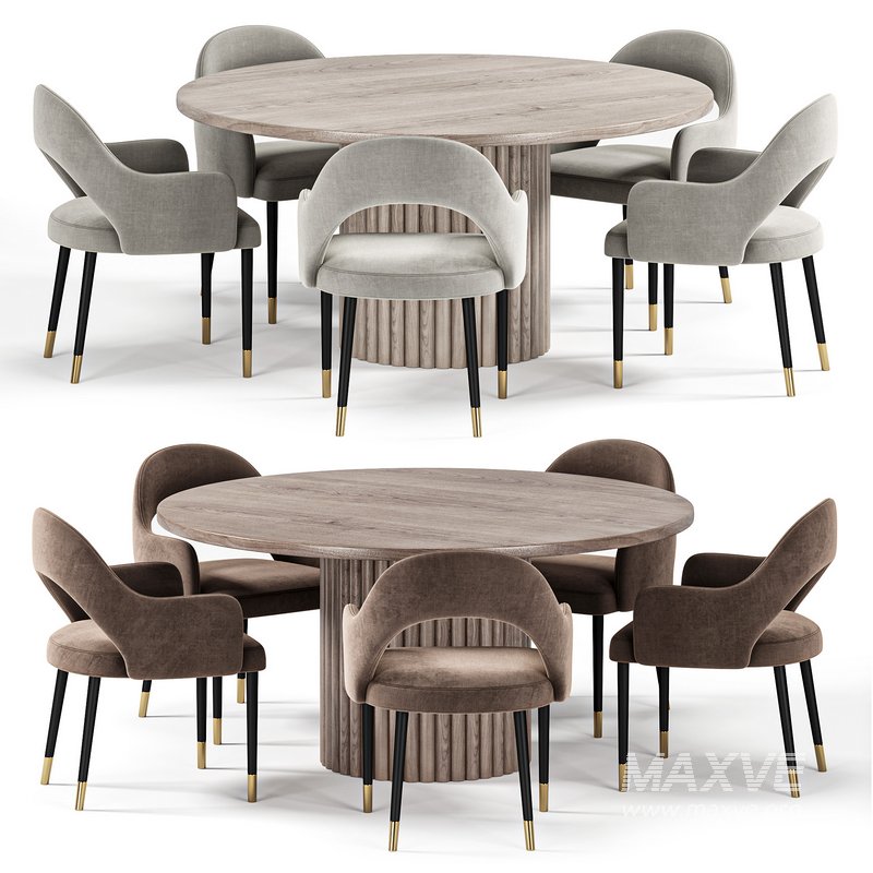 Bakergo Dining Table By Cazarina - Image 1