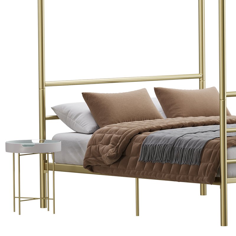 Mainstays Metal Canopy bed - Image 4