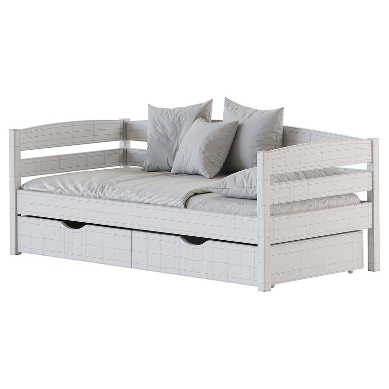 Alina bed with drawers - Image 24