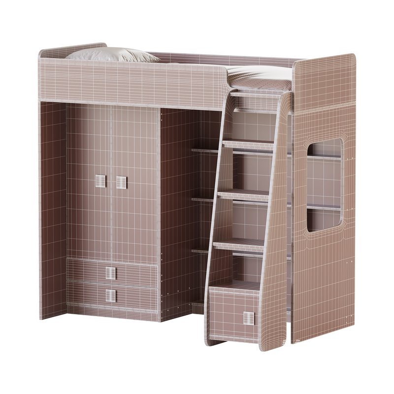 Loft bed Legend A603 1 - Image 24