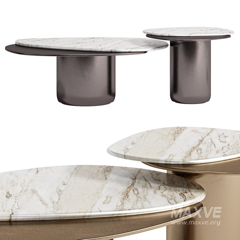 Natuzzi Italia Splash Coffee Table - Image 3