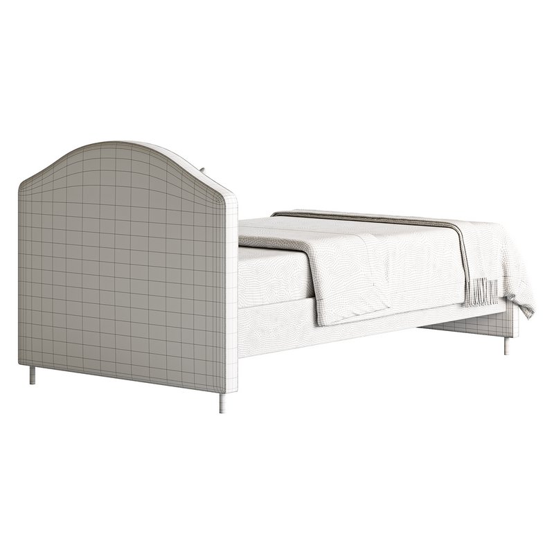 Upholstered bed frame - Image 26