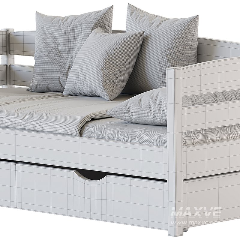 Alina bed with drawers - Image 25
