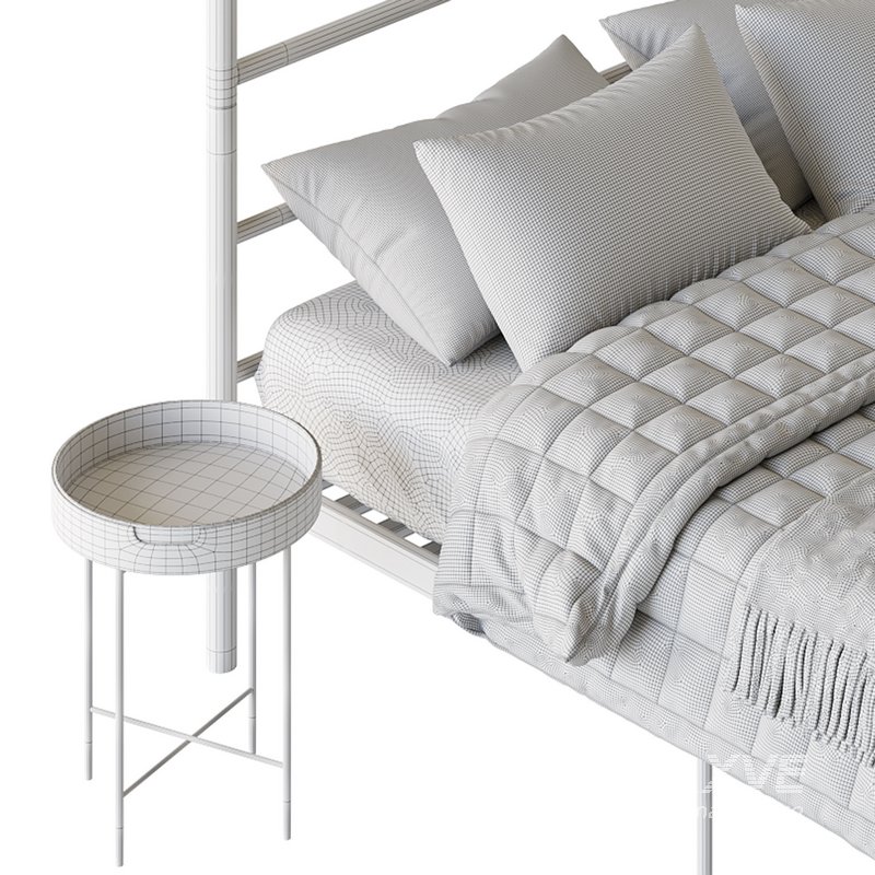 Mainstays Metal Canopy bed - Image 26