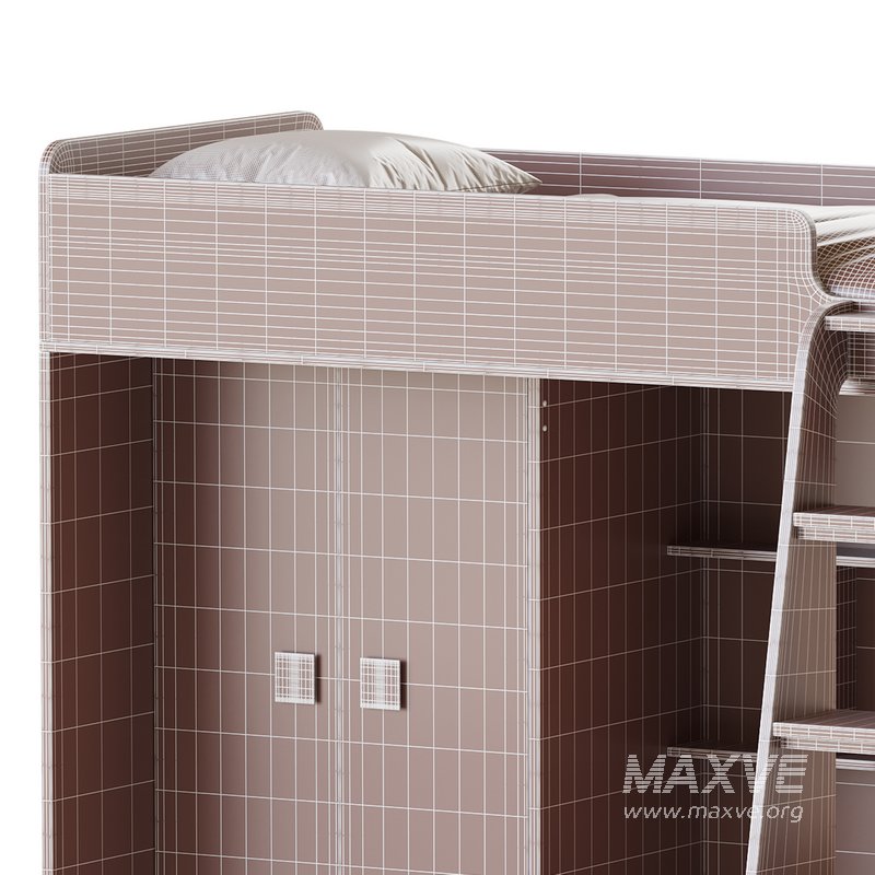 Loft bed Legend A603 1 - Image 25