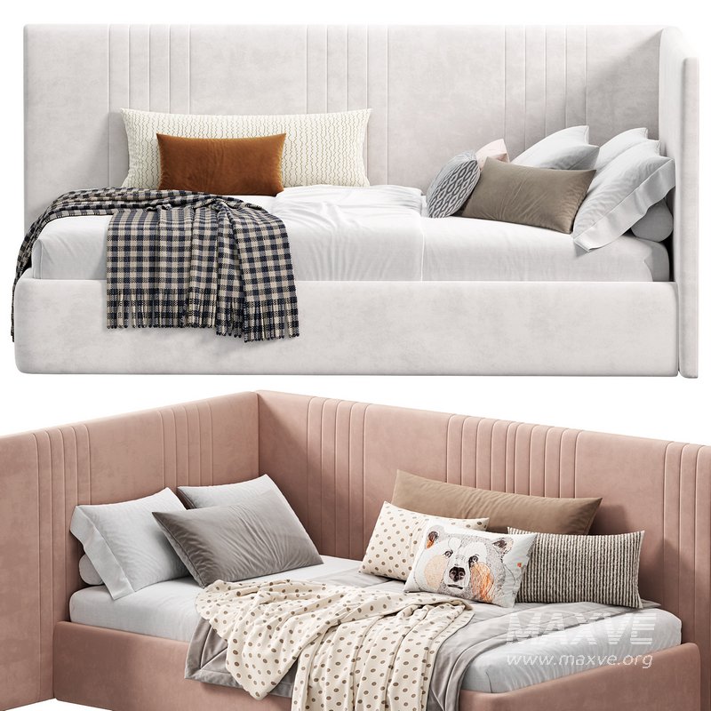 Ottoman Jane PM Pink Bed by velor - Image 2