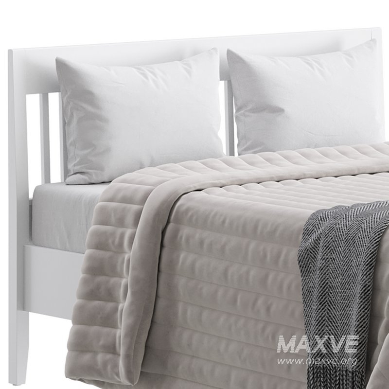 IDANAS bed frame white quenn - Image 2