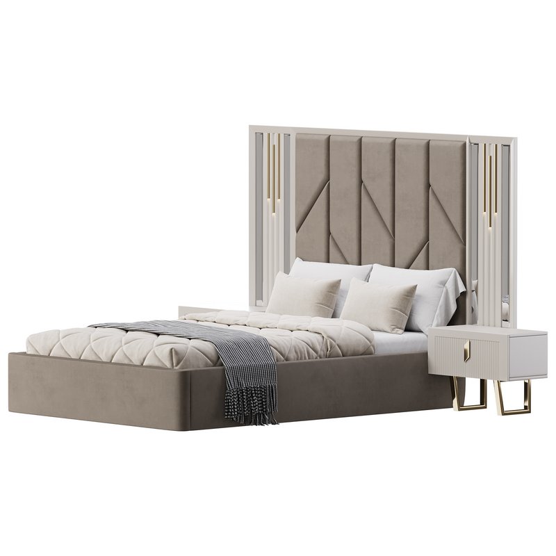 SHIMMY BEDROOM SET bed - Image 2