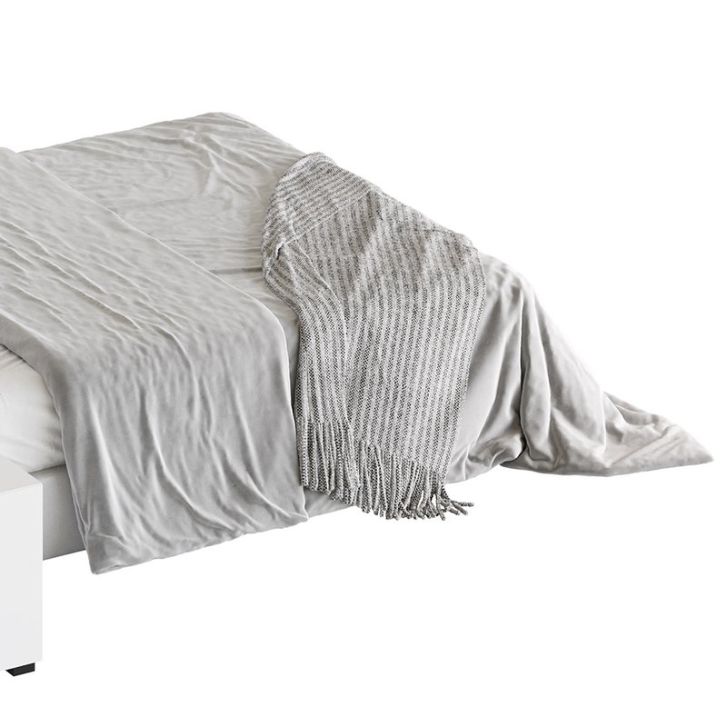 White Modern Twin Bed - Image 26