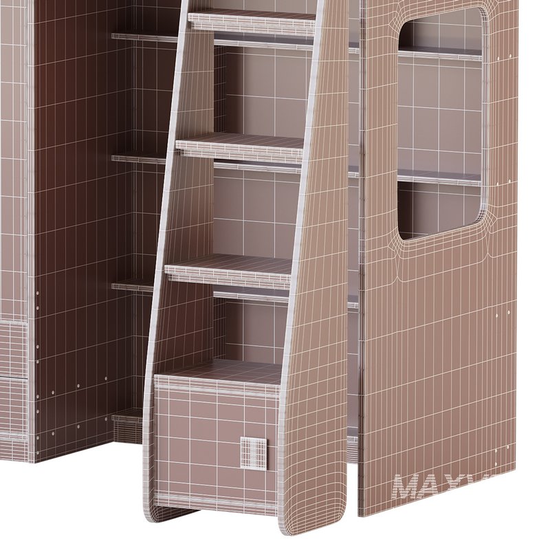 Loft bed Legend A603 1 - Image 26