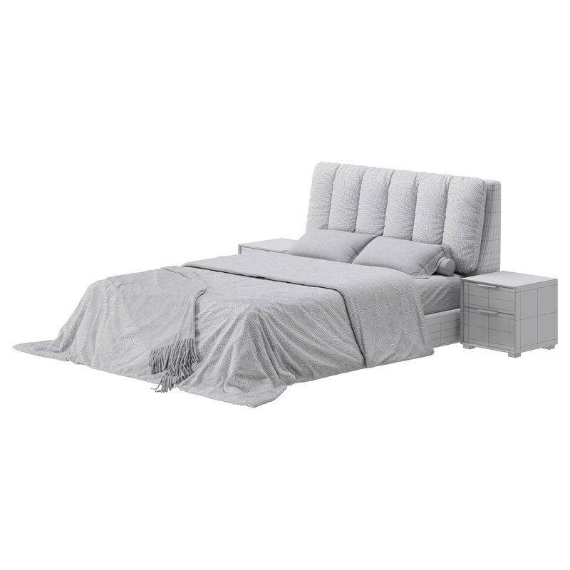 White Modern Twin Bed - Image 27