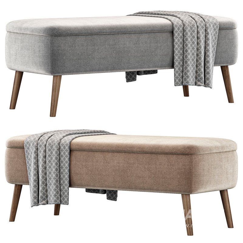 Wylie Bench By Divan - Image 2