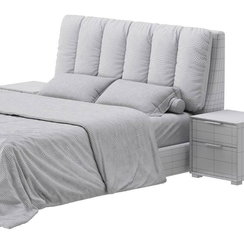 White Modern Twin Bed - Image 28