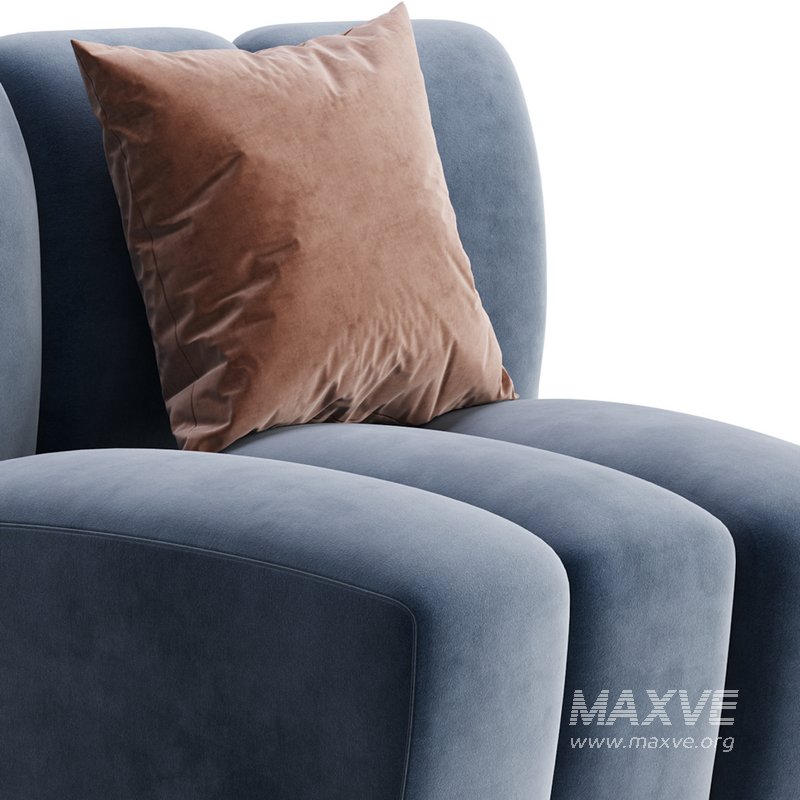 Lando Modular Curved Seat II - Image 2